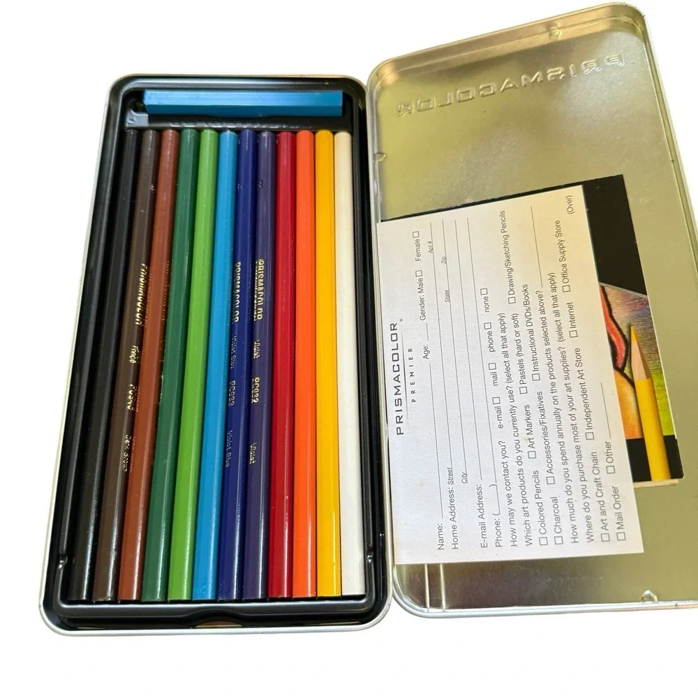 Prismacolor Premier - 12 Count  Colored Pencils 2004 USA Made Sanford Unused